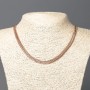 Xuping-Kette Vergoldung 18K, Dicke 6,2 mm, Länge 59 cm +