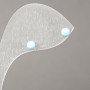 Kugel-Ohrstecker Xuping 18K Vergoldung mit blauer Perle 4 mm +
