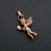 Anhänger Xuping Vergoldung 18K – Engel mit weißem Strassstein 30x15 mm +