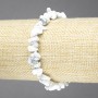 Armband aus Kaolinit-Krümel auf Elastikband, Durchmesser 6–8 mm+