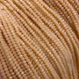 Perlen aus tschechischem Kristall auf Schnur – pudriges, mattes Rondell, Durchmesser 3 x 2,5 mm, Länge 36–38 cm + -