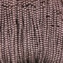 Perlen aus tschechischem Kristall auf Faden, facettierte matte Rondellen, Durchmesser 3 x 2,5 mm, Länge 36-38 cm +