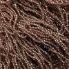 Perlen tschechischen Kristalls auf der Schnur, matt facettiert mit Beschichtung, facettierte Rondelle, Durchmesser 3 × 2,5 mm, Länge 36–38 cm +