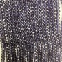 Perlen aus tschechischem Kristall auf Faden, violett-transparentes facettiertes Rondell, Durchmesser 6x5 mm + -, Länge 40 cm +