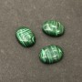 Malachit-Cabochon matt 20x15 mm +