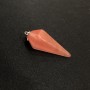 Anhänger "Pendel" Chalzedon 40 × 30 × 13 mm