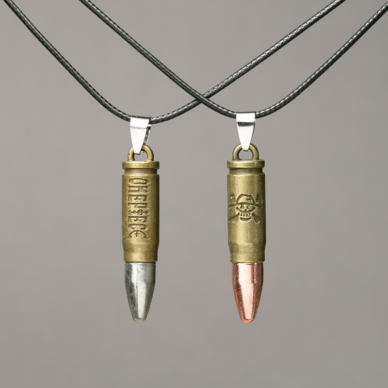 Paar Anhänger Kugeln auf Schnur 45 × 9 mm + -, Länge 45–50 cm