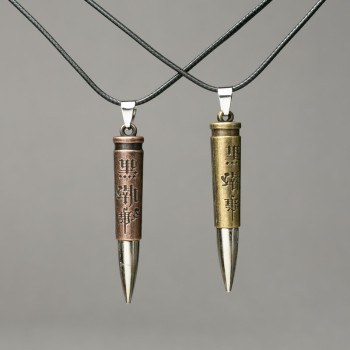 Paar Anhänger Kugeln auf Schnur 52×8 mm, Länge 45–50 cm