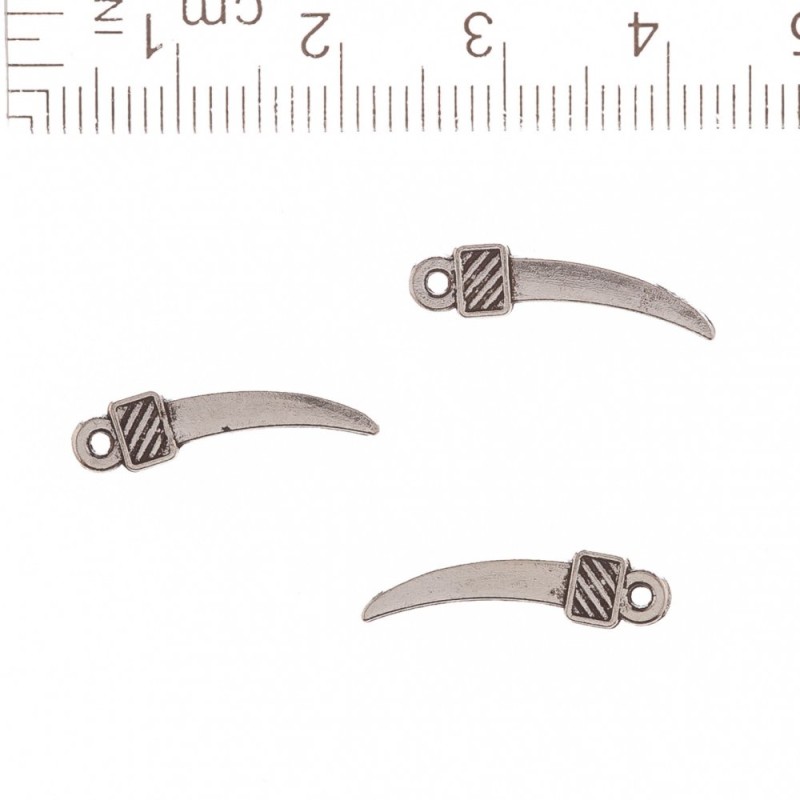 Schwertförmiger Anhänger, 20 mm, Verpackungseinheit ca. 65 Stück