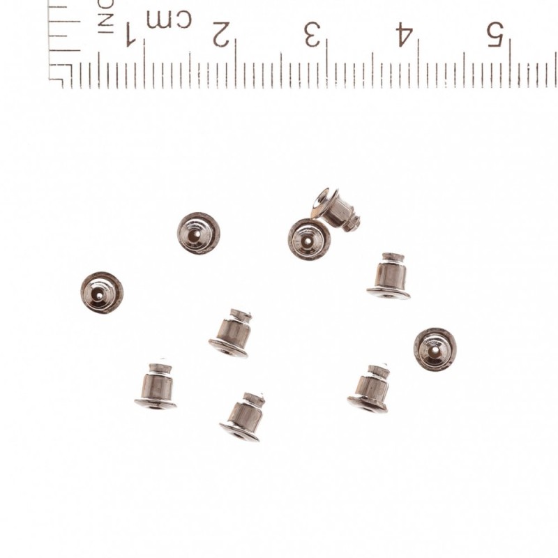 Ohrstecker-Verschlüsse, Verpackung 80 Stück