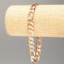 Armband Xuping 18K-Vergoldung Panzerkettengliederung, Länge 25 cm, Breite 8 mm