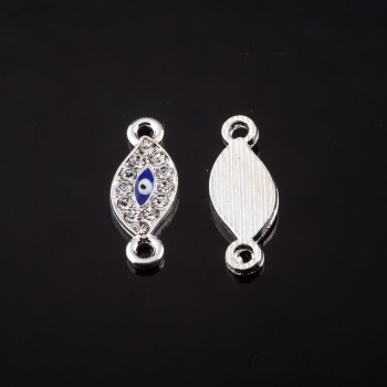 Anhänger 'Auge' 23 × 9 mm, Set 4 Stück
