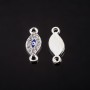 Anhänger 'Auge' 23 × 9 mm, Set 4 Stück