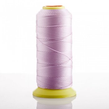 Bobbinfaden, helles Flieder, Durchmesser 0,3 mm, Nylon, für Handarbeiten, 500 m