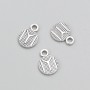 Schmuckzubehör Anhänger 11×8 mm, Verpackung 50 Stück ± 20 g