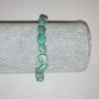 Armband aus natürlichem Amazonit, facettiert, 8x9 mm, Umfang ca. 18 cm, auf Elastikband