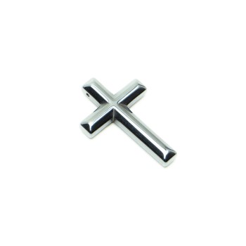Anhänger Kreuz aus Hämatit, Maße 31 × 43 × 6 mm+