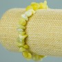 Armband aus Jadeit, Naturstein – Jadeit-Natursteinchips, Größe 7–10 × 3–5 mm (±), Länge 18 cm (Stretch)