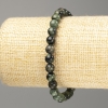 Armband aus Ozean-Jaspis, glatte Kugeln, Durchmesser ca. 6,5 mm, Länge 18 cm (Stretcharmband)