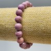 Phosphosiderit-Armband (künstlich) facettierte Kugel, Durchmesser ca. 10 mm, Länge 18 cm (Stretcharmband)