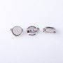 Preis pro Packung /10 Stück Broschenbasis, Durchmesser 1,3 cm