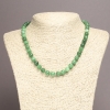 Kette aus Chrysoprase (künstlich) glatte Kugeln, Ø 8 mm, Länge ca. 45 cm