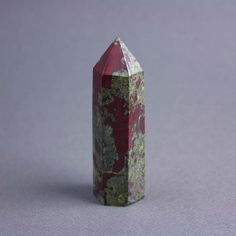 Souvenirbleistift aus natürlichem Jaspis 'Blut des Drachen' (Preis pro 100 g) Gewicht ab 100 g