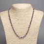 Kette aus natürlichem Fosfosiderit, facettierte Rondell-Perlen, Durchmesser 4×5 mm, Länge 48 cm +