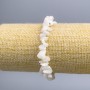 Armband aus Adular-Chips, Durchmesser ca. 7×3 mm, Länge 18 cm (dehnbar)