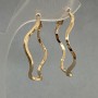 Xuping Ohrringe – Ringe mit Vergoldung 18K, Dicke ca. 2 mm, Durchmesser ca. 35 mm