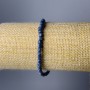 Armband aus Schaumpkoralle, facettierte Würfel 4 mm, Länge 18 cm (Stretcharmband)