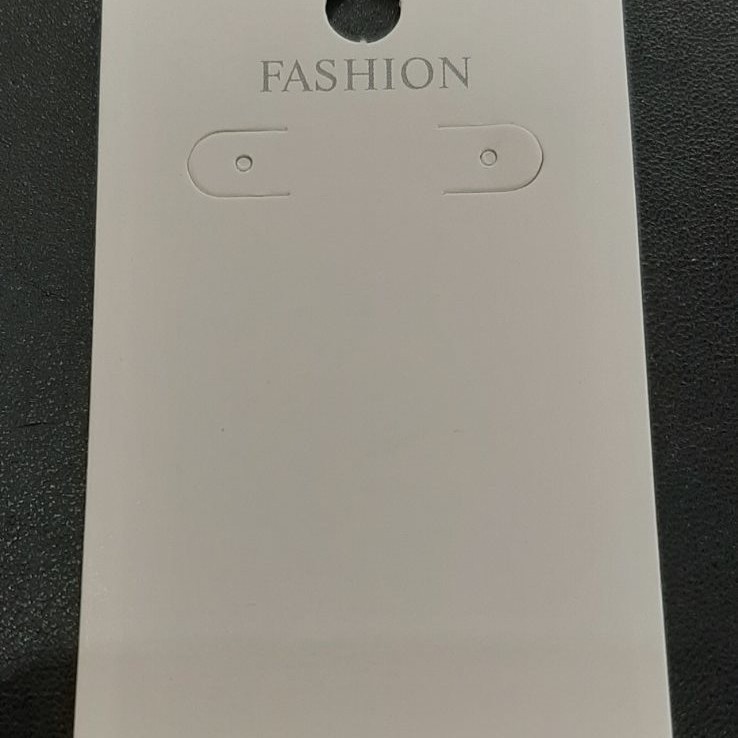 Aufsteller für Ohrringe 7,5×4,5 cm aus Karton, 100 Stück