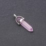 Pink Hexagonal Pendant 41x34x9 mm