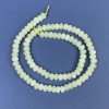 Onyx Rondelle Beads 6x4 mm on Thread, Length 38 cm+