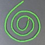 Variscite Beads Square Rondelle 2.5x1 mm +/- on thread, length 39 cm+