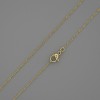 Xuping Chain with 18K Gold Plating, thickness 0.5 mm, length 44 cm