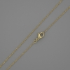 Xuping Chain with 18K Gold Plating, 0.5 mm Thick, 56 cm Length