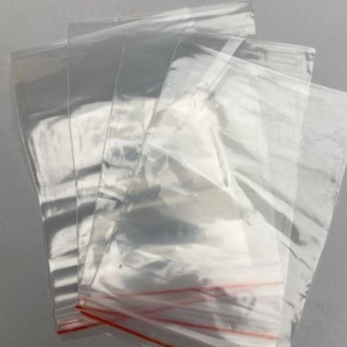 Zip-lock bag with zipper closure 8×12 mm ± 100 pcs