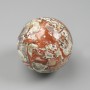 Souvenir agate sphere, natural stone, diameter 44-65 mm ± (assorted sizes), weight from 100 g (price per 100 g)
