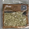Yellow rhinestones, 2 mm diameter, packaged 30 g ±