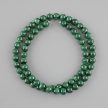 Beads Malachite Smooth Round 6 mm ± 40 cm