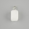 Totem Pendant Rock Crystal Bar 14x11x11 mm, length +/- 23 mm, assorted sizes