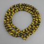 Tiger's Eye Beads (Synthetic) Smooth Round Beads, 8mm diameter, 80cm length, on Beading Wire
