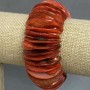Mother-of-Pearl Bracelet, 18 cm Length, Stretch
