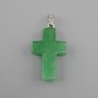 Cross Chrysoprase Pendant 18×26×34 mm+