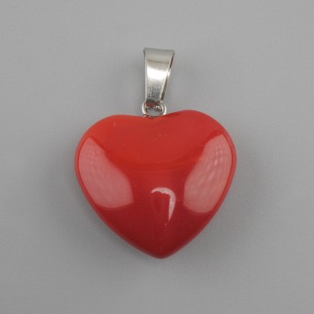 Heart Pendant Tourmaline 20×20×28 mm+