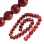Natural stone beads on a thread - Aventurine 'Golden Sand' 10mm, 36 cm long