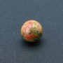 Souvenir heliotrope sphere made of natural stone, 20 mm diameter