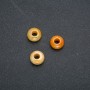 Pandora Bead with Citrine, Natural Stone 14x7mm, Hole Diameter 5.5mm+
