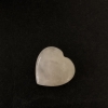 Souvenir Pink Quartz Heart Stone, natural pink quartz, diameter 25x25x7 mm+
